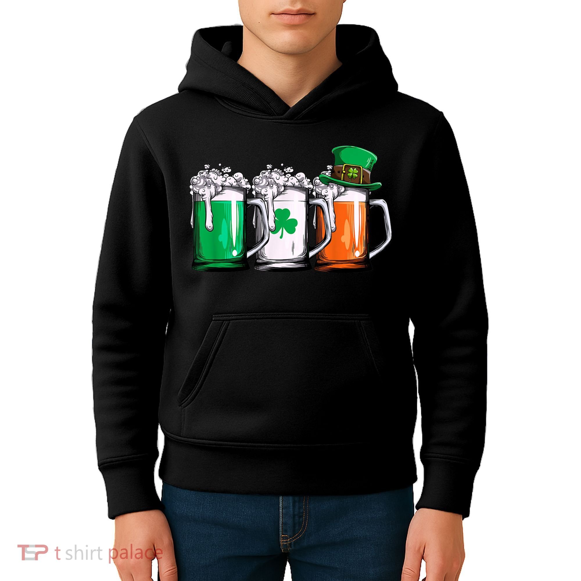 Irish Beer, St Patricks Day, Funny St Patricks Day, St Patricks Day Drinking Kids Hoodie