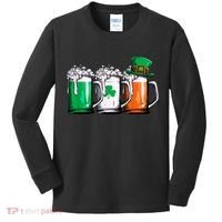 Irish Beer, St Patricks Day, Funny St Patricks Day, St Patricks Day Drinking Kids Long Sleeve Shirt thumb 0