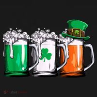 Irish Beer, St Patricks Day, Funny St Patricks Day, St Patricks Day Drinking Kids T-Shirt thumb 4
