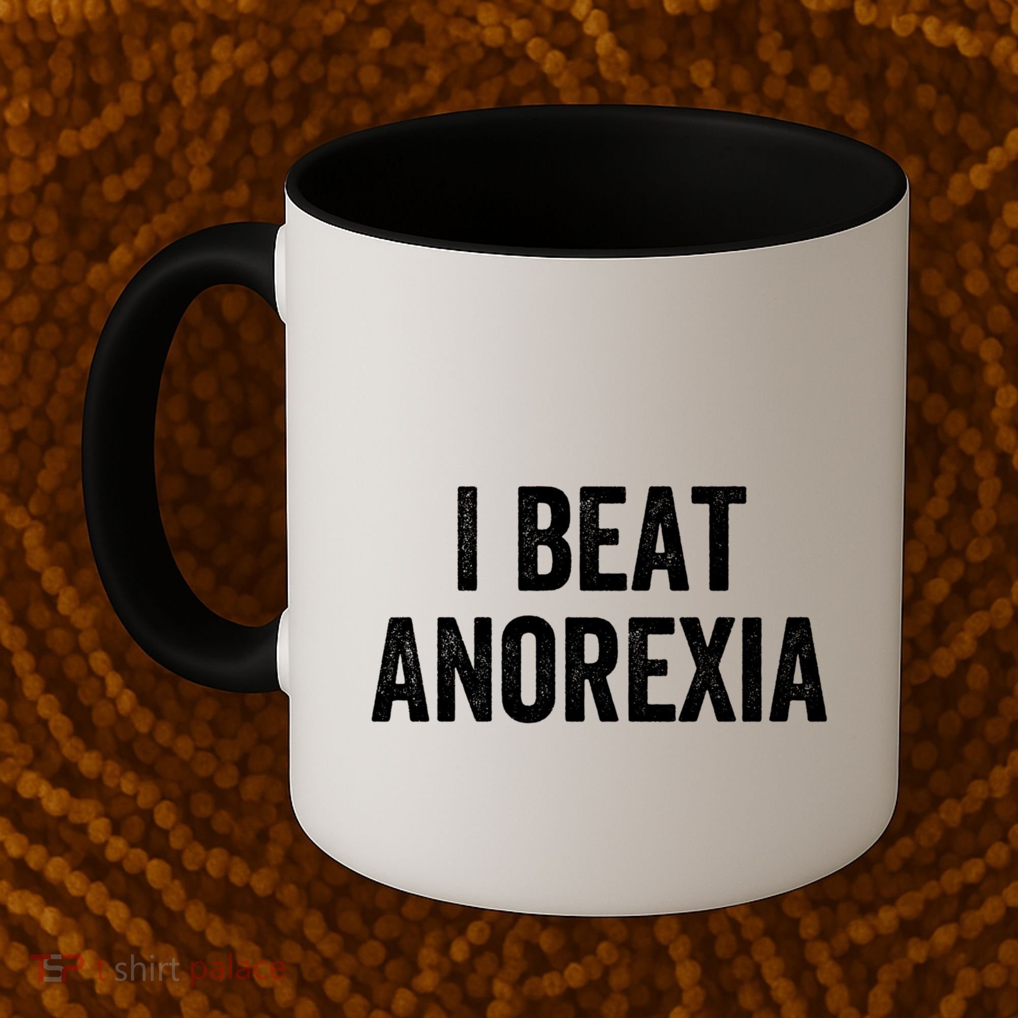 I Beat Survived Anorexia Awareness Survivor Gift Coffee Mug