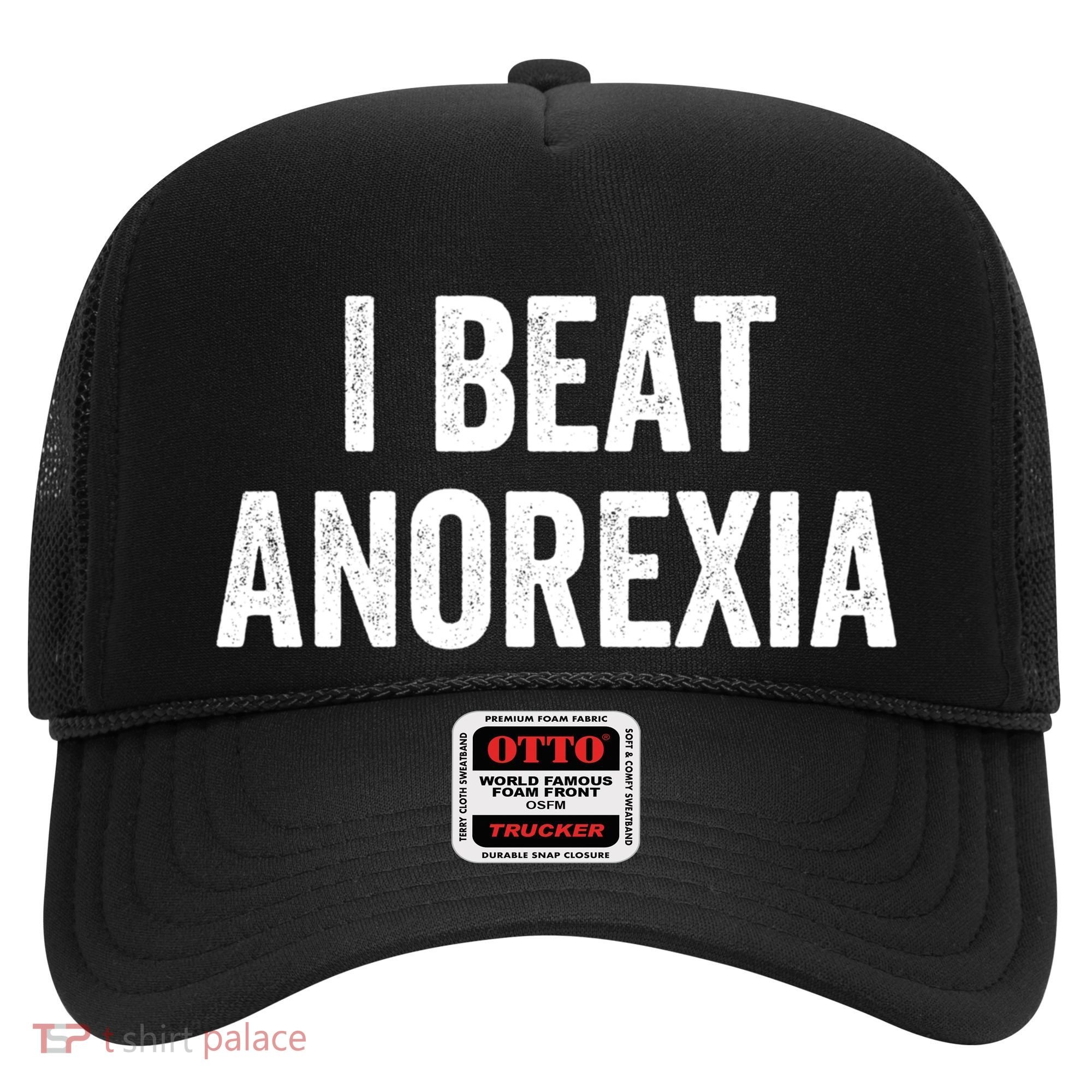 I Beat Survived Anorexia Awareness Survivor Gift Hat