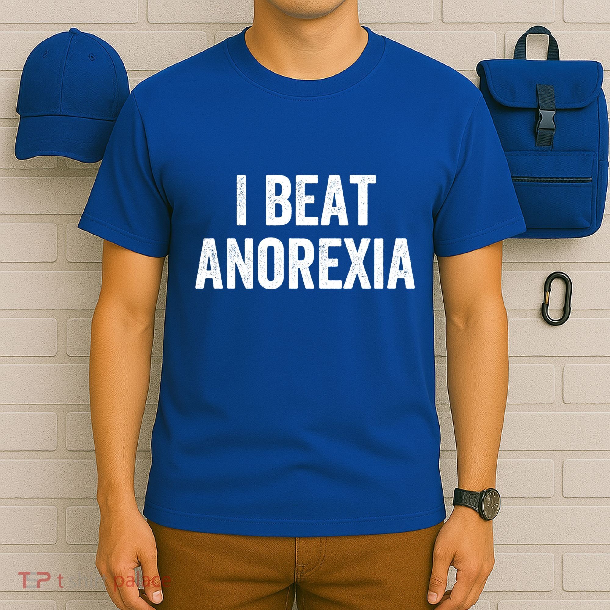 I Beat Survived Anorexia Awareness Survivor Gift T-Shirt