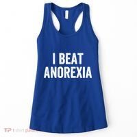 I Beat Survived Anorexia Awareness Survivor Gift Women's Tank Top thumb 0