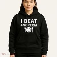 I Beat Survived Anorexia Awareness Survivor Hoodie thumb 5