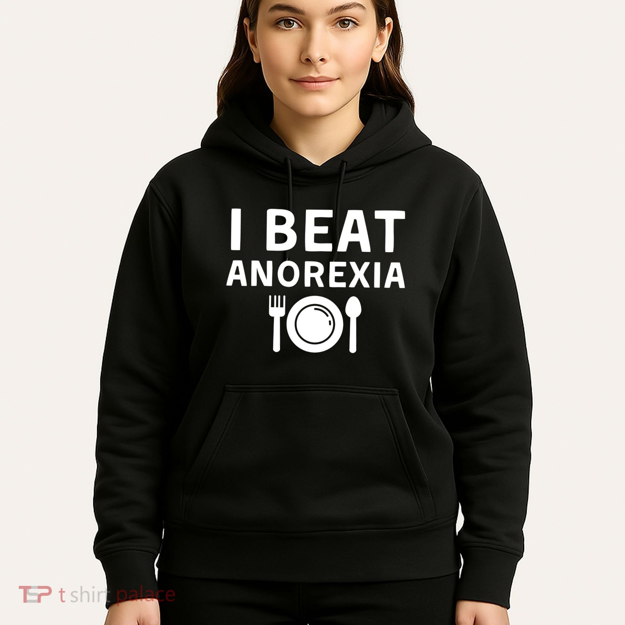 I Beat Survived Anorexia Awareness Survivor Hoodie
