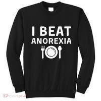 I Beat Survived Anorexia Awareness Survivor Sweatshirt thumb 0