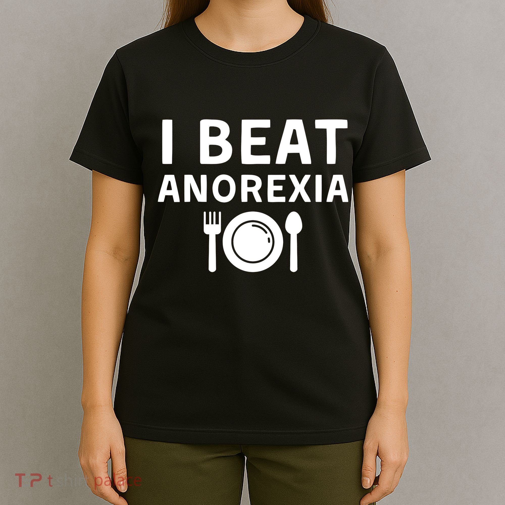 I Beat Survived Anorexia Awareness Survivor T-Shirt