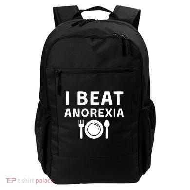 I Beat Survived Anorexia Awareness Survivor Backpack