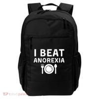 I Beat Survived Anorexia Awareness Survivor Backpack thumb 0
