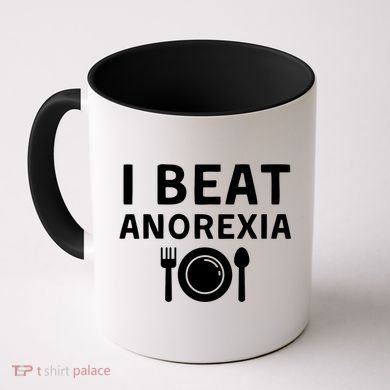 I Beat Survived Anorexia Awareness Survivor Coffee Mug