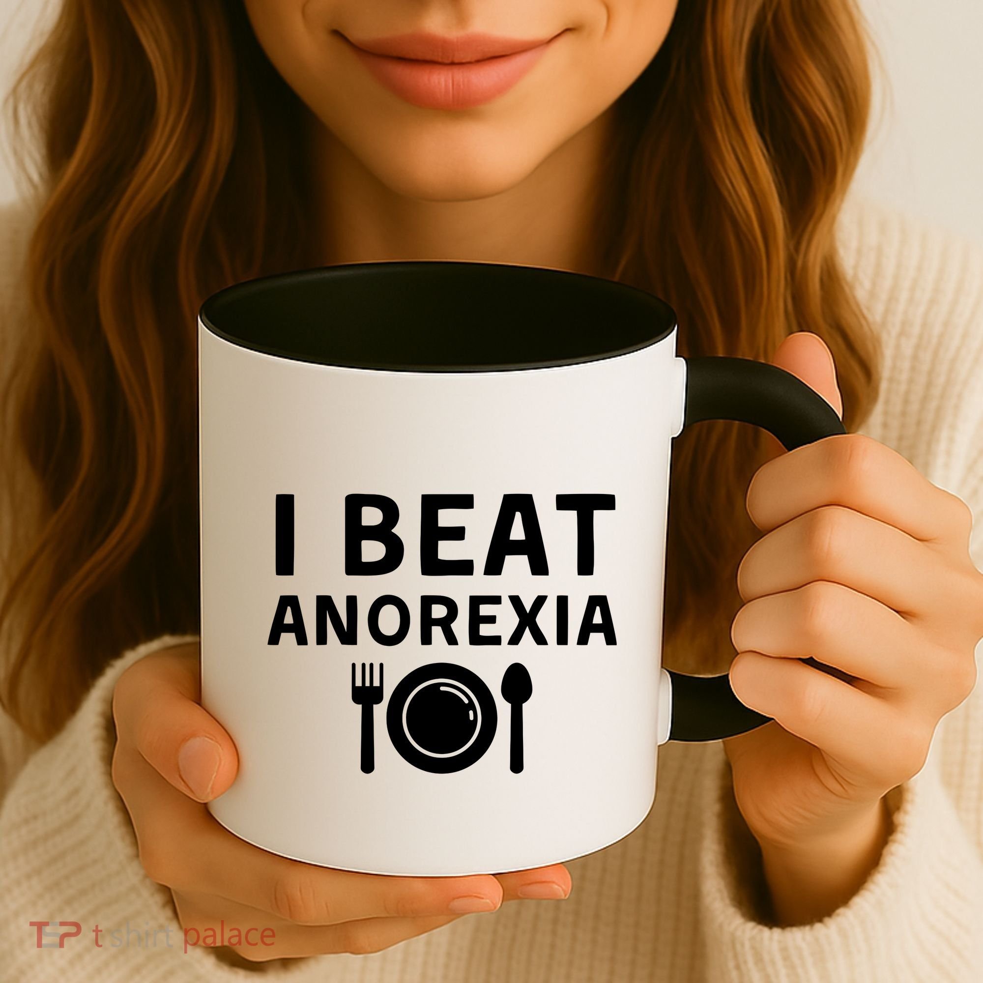 I Beat Survived Anorexia Awareness Survivor Coffee Mug