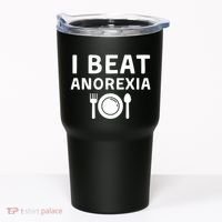 I Beat Survived Anorexia Awareness Survivor Tumbler thumb 0