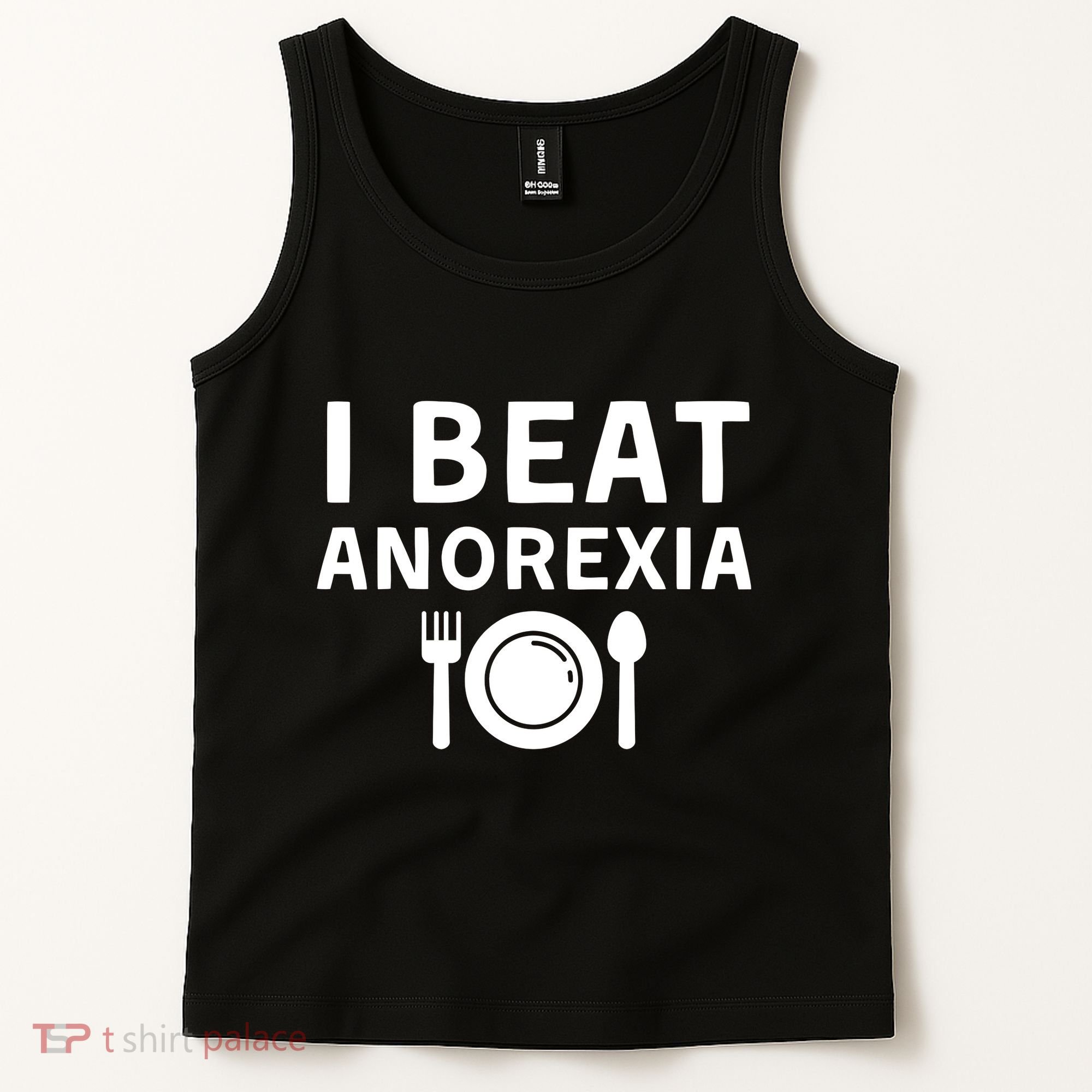 I Beat Survived Anorexia Awareness Survivor Tank Top