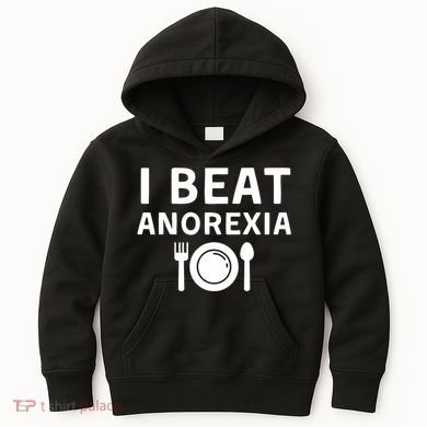 I Beat Survived Anorexia Awareness Survivor Kids Hoodie