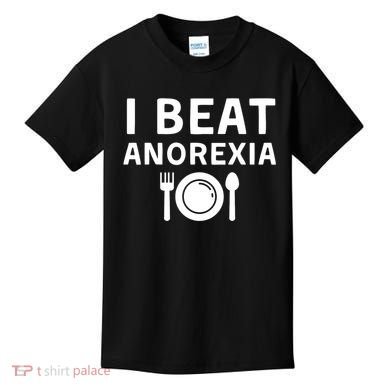 I Beat Survived Anorexia Awareness Survivor Kids T-Shirt