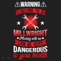 I Belong To A Millwright Wife Of A Millwright Gift Beanie thumb 2