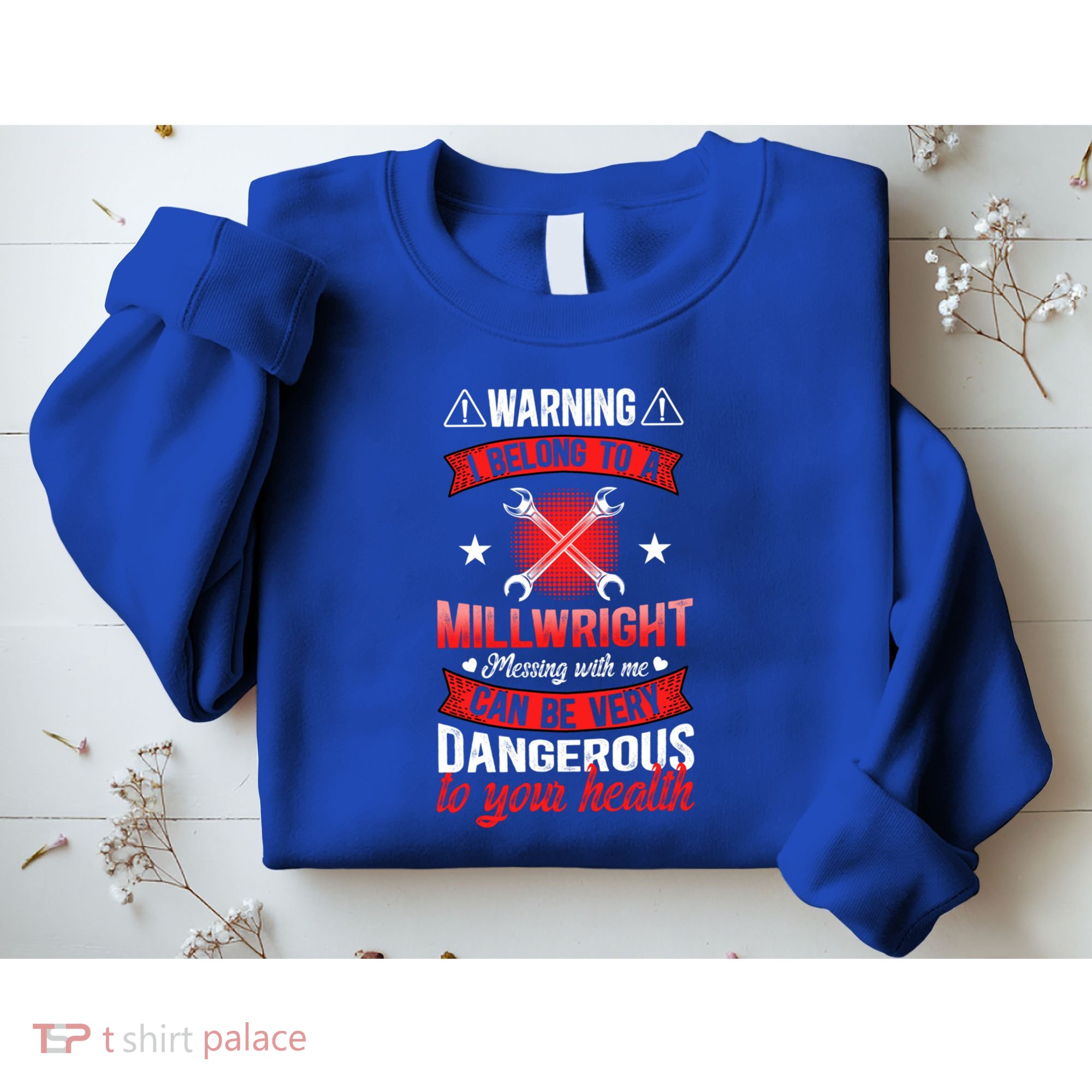 I Belong To A Millwright Wife Of A Millwright Gift Sweatshirt