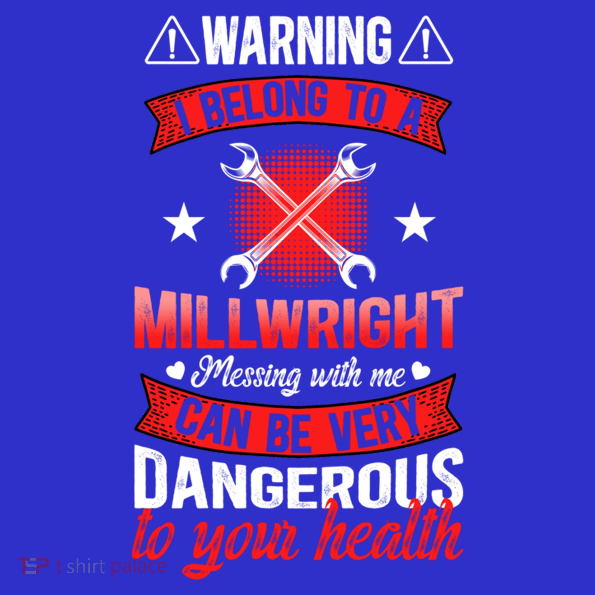 I Belong To A Millwright Wife Of A Millwright Gift T-Shirt