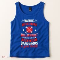 I Belong To A Millwright Wife Of A Millwright Gift Tank Top thumb 2