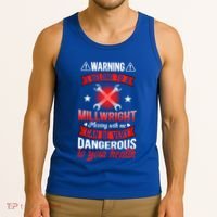 I Belong To A Millwright Wife Of A Millwright Gift Tank Top thumb 3