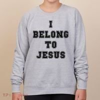I Belong To Jesus Religious Christian Women's Sweatshirt thumb 0