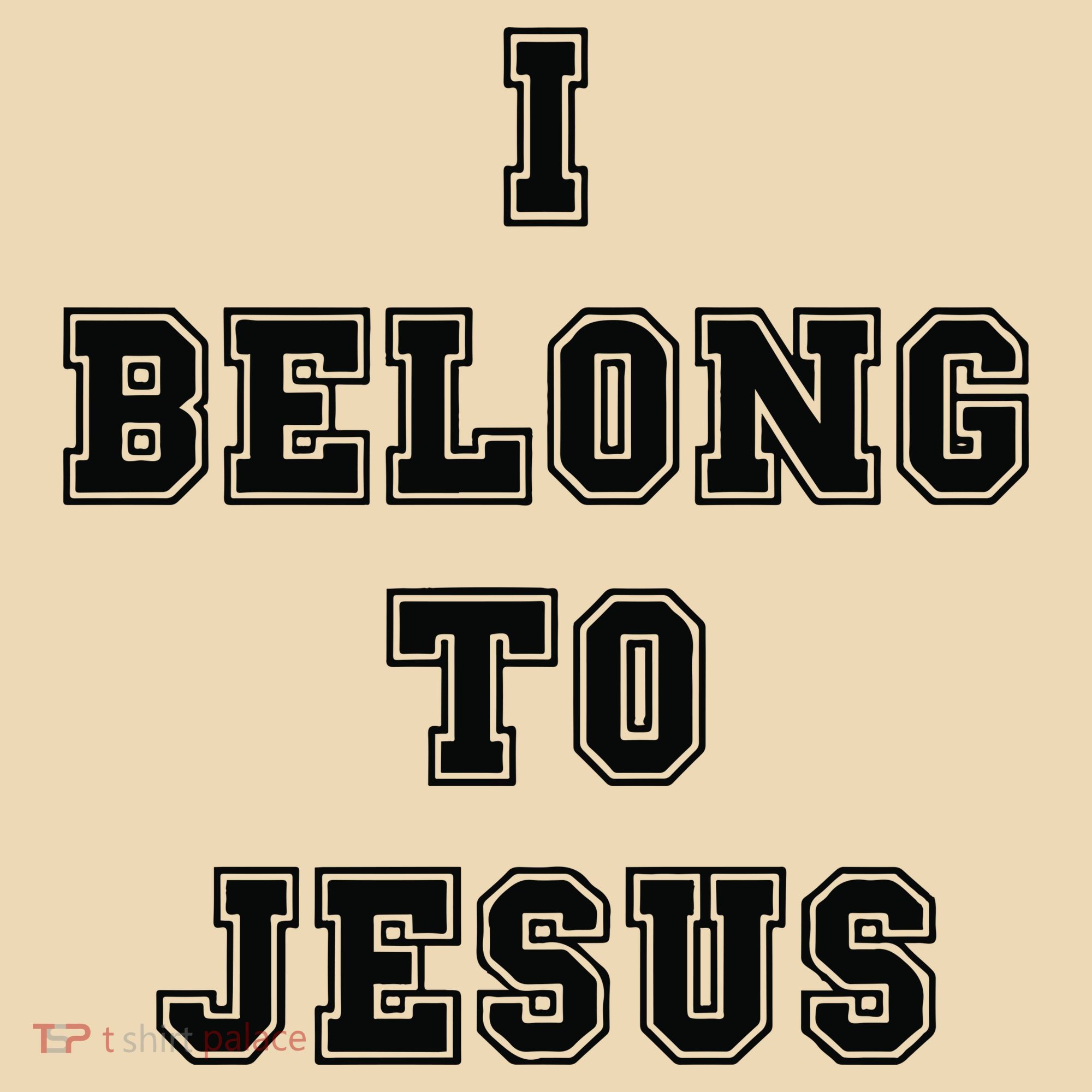 I Belong To Jesus Religious Christian Tote Bag