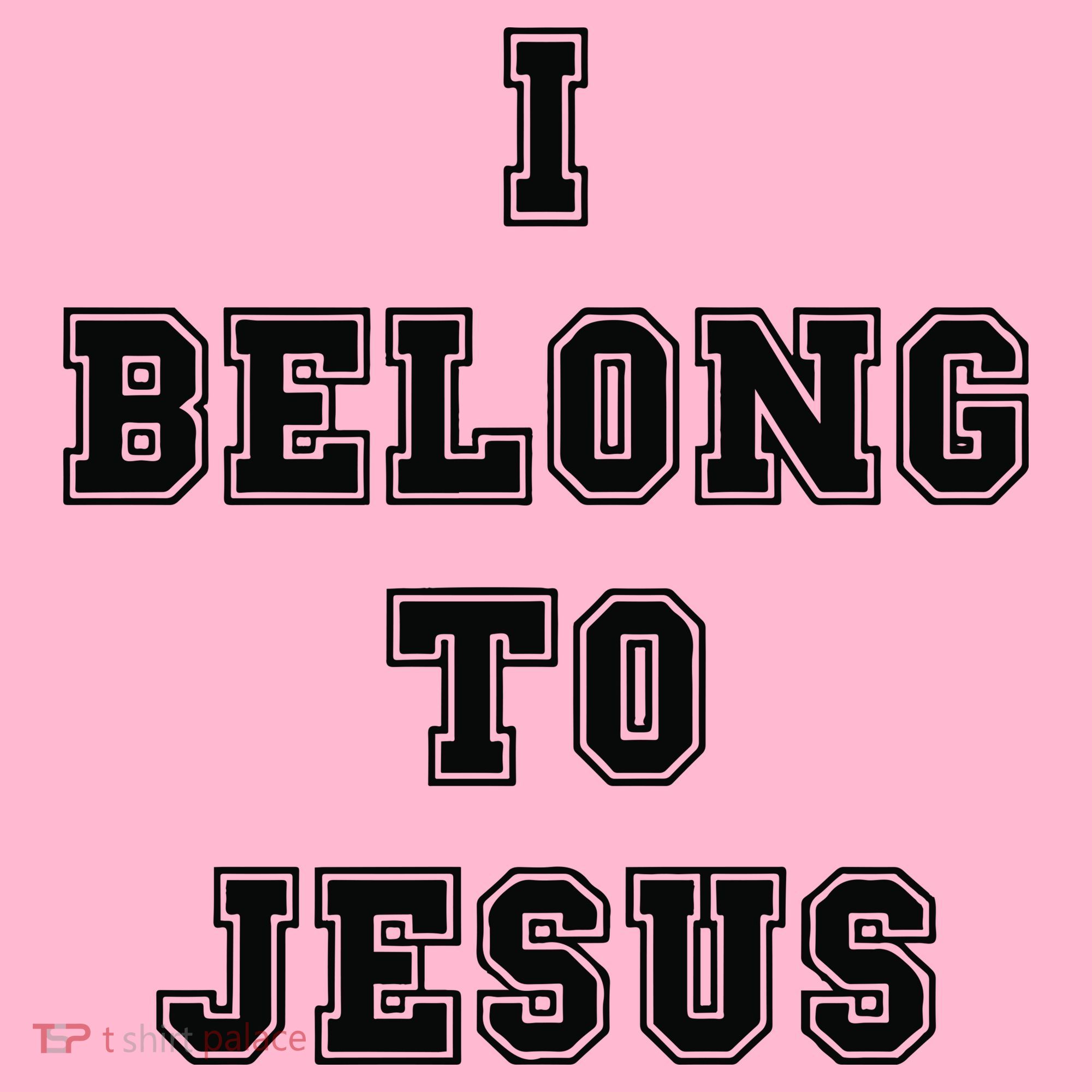 I Belong To Jesus Religious Christian Coaster