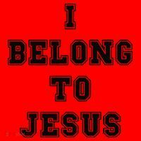 I Belong To Jesus Religious Christian Santa Hat thumb 1