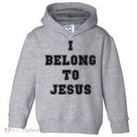 I Belong To Jesus Religious Christian Toddler Hoodie thumb 0