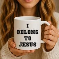 I Belong To Jesus Religious Christian Coffee Mug thumb 3