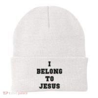 I Belong To Jesus Religious Christian Beanie thumb 0