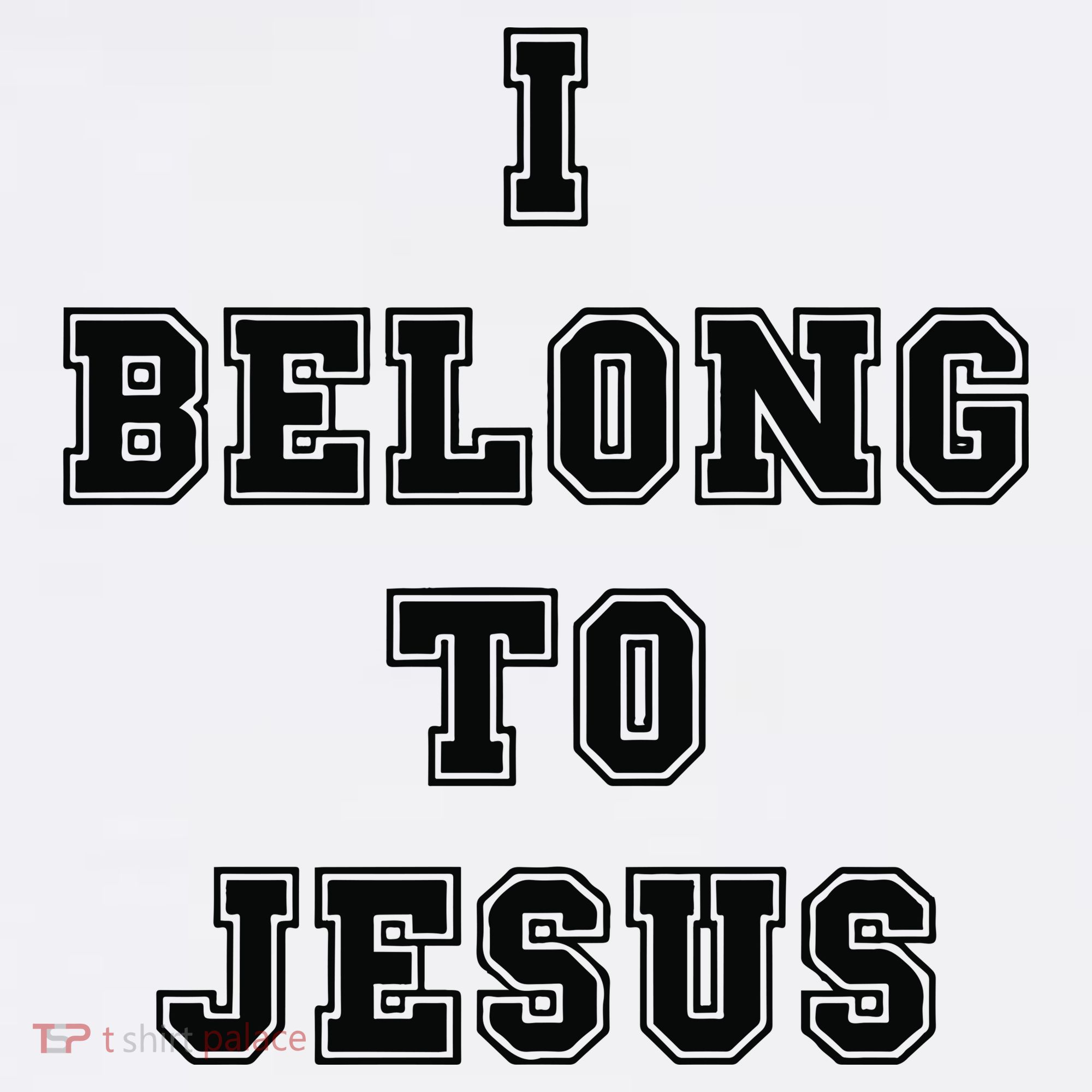 I Belong To Jesus Religious Christian Ornament