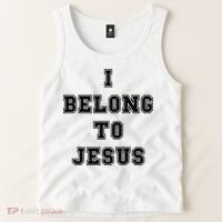 I Belong To Jesus Religious Christian Tank Top thumb 2