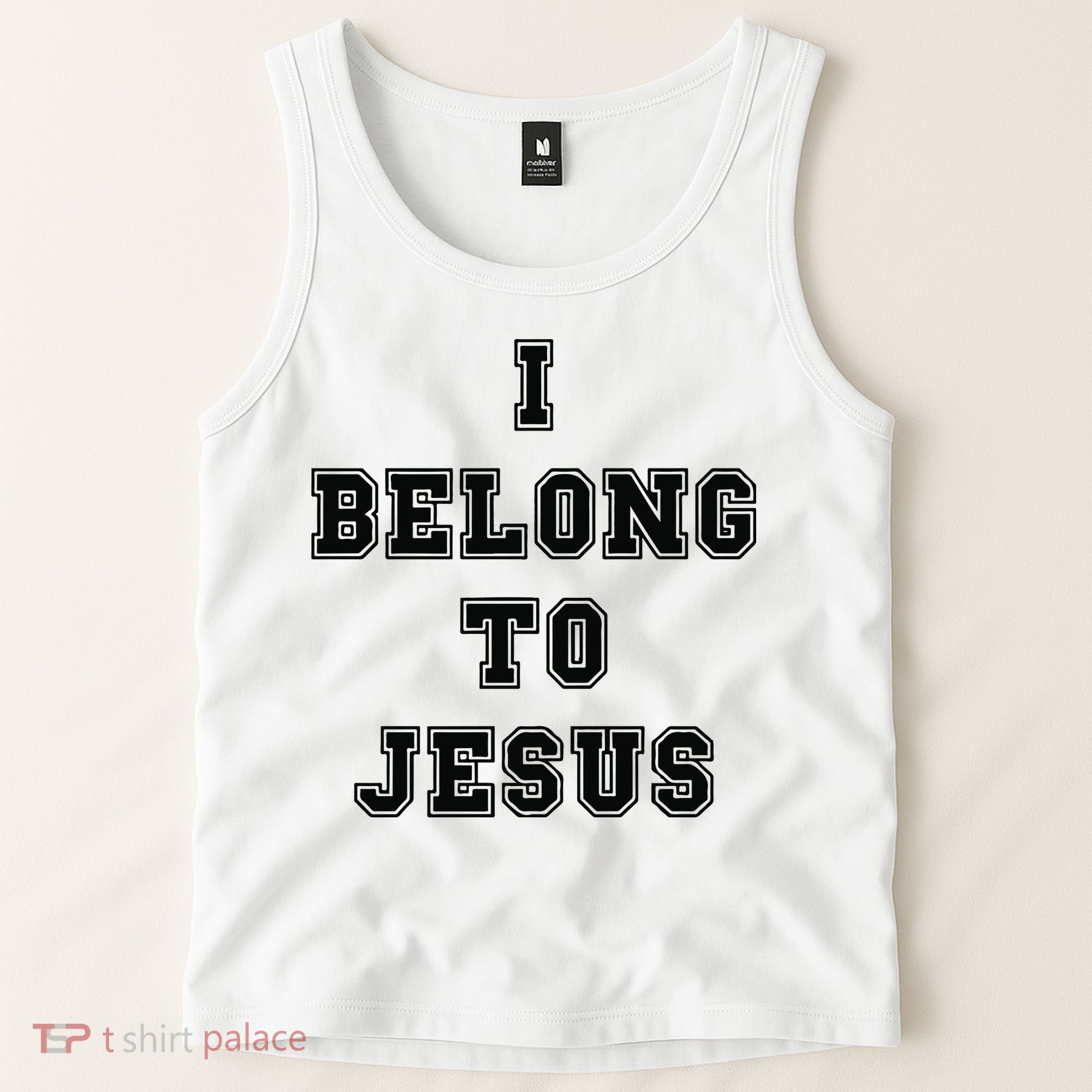 I Belong To Jesus Religious Christian Tank Top