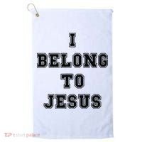 I Belong To Jesus Religious Christian Golf Towel thumb 0