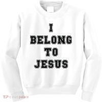 I Belong To Jesus Religious Christian Kids Sweatshirt thumb 0