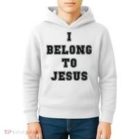 I Belong To Jesus Religious Christian Kids Hoodie thumb 4