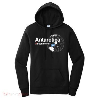 Ive Been There Flag Of Antarctica Women's Hoodie
