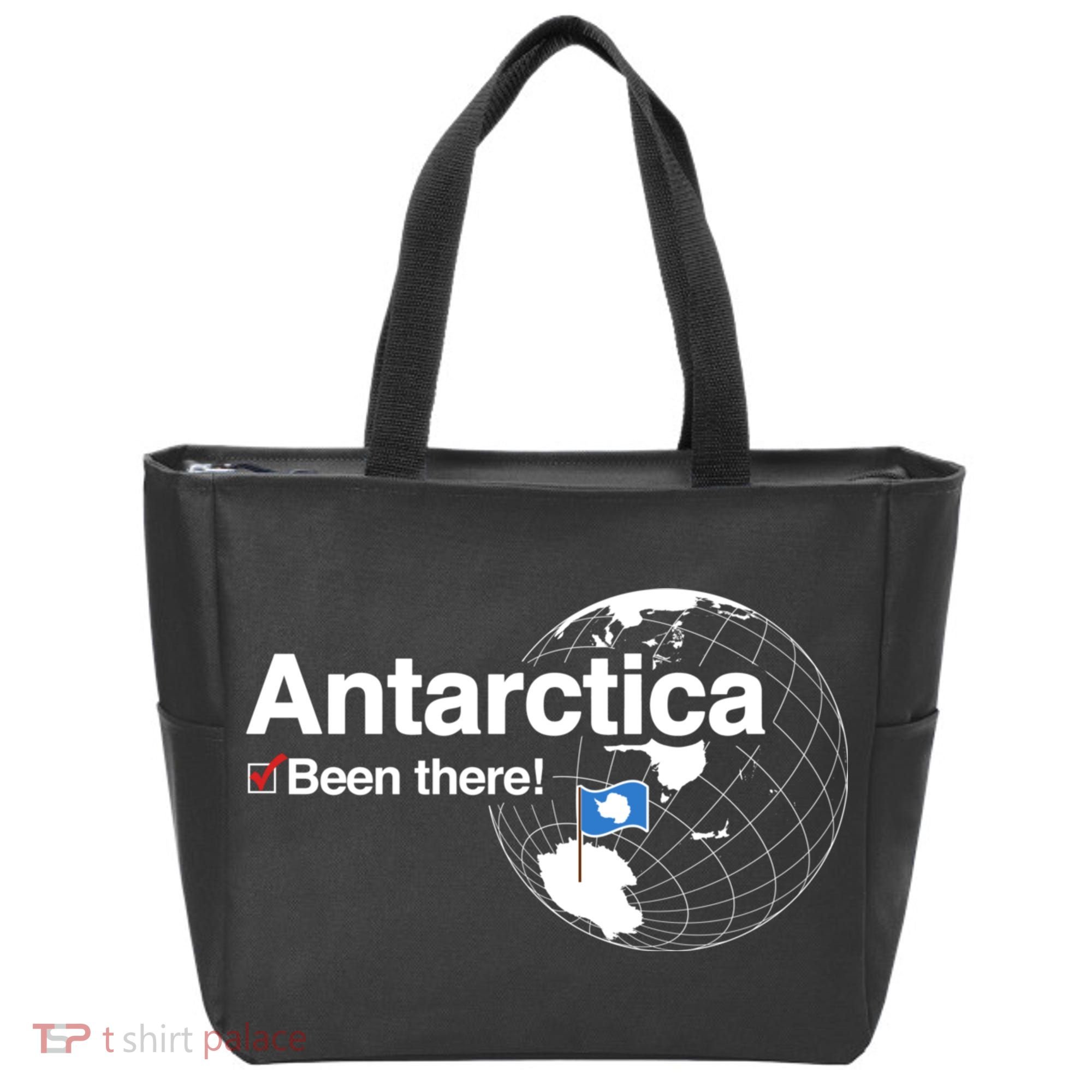 Ive Been There Flag Of Antarctica Tote Bag