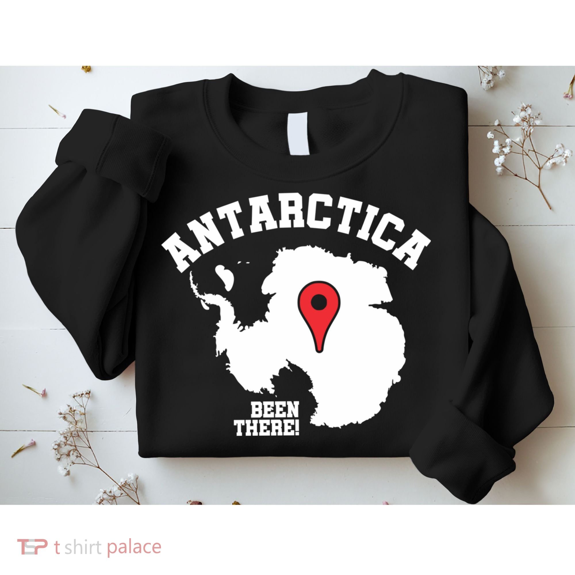 Ive Been There Flag Of Antarctica Sweatshirt