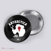 Ive Been There Flag Of Antarctica Button thumb 0