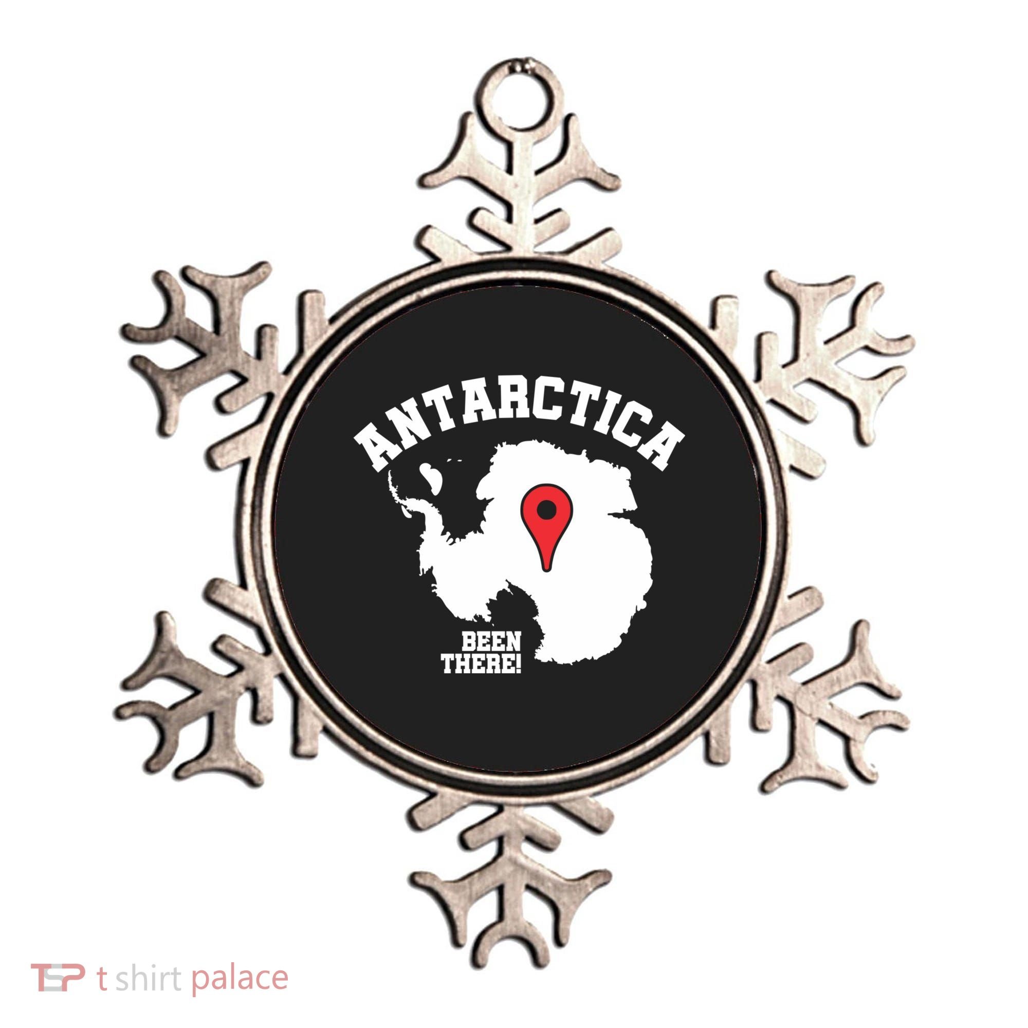 Ive Been There Flag Of Antarctica Ornament
