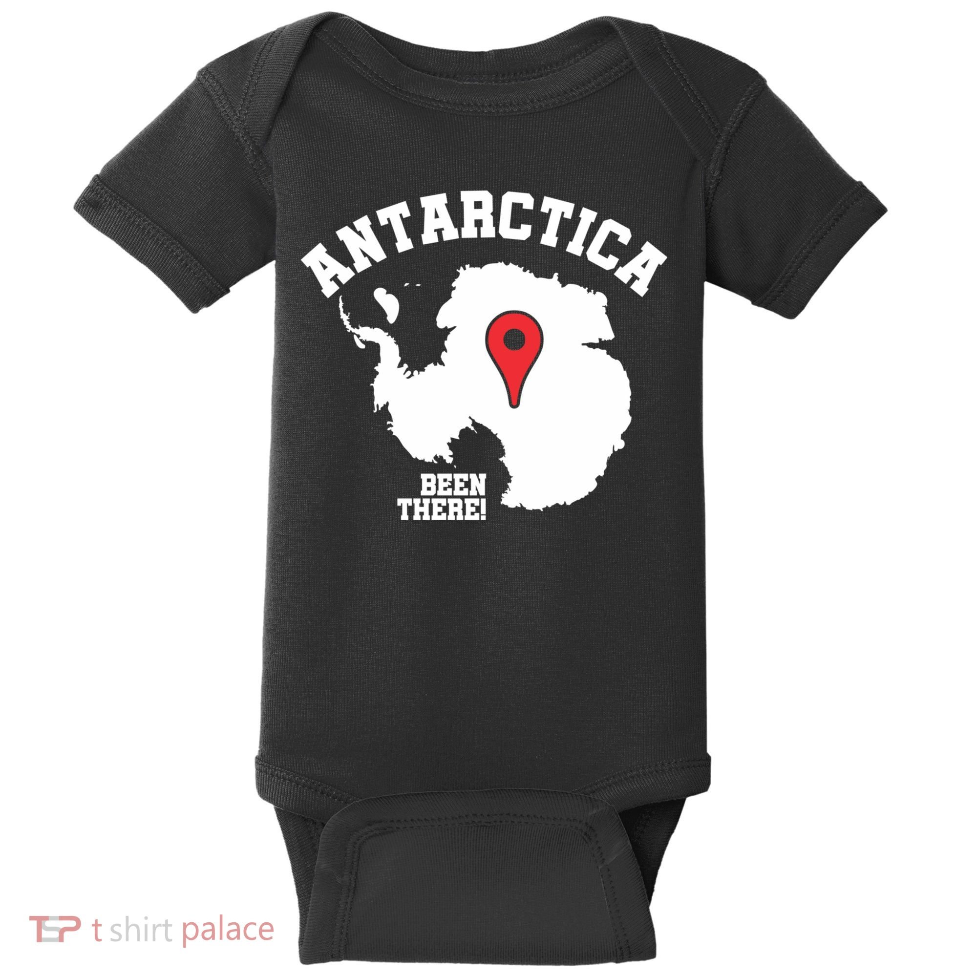 Ive Been There Flag Of Antarctica Baby Bodysuit