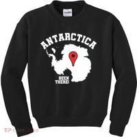 Ive Been There Flag Of Antarctica Kids Sweatshirt thumb 0