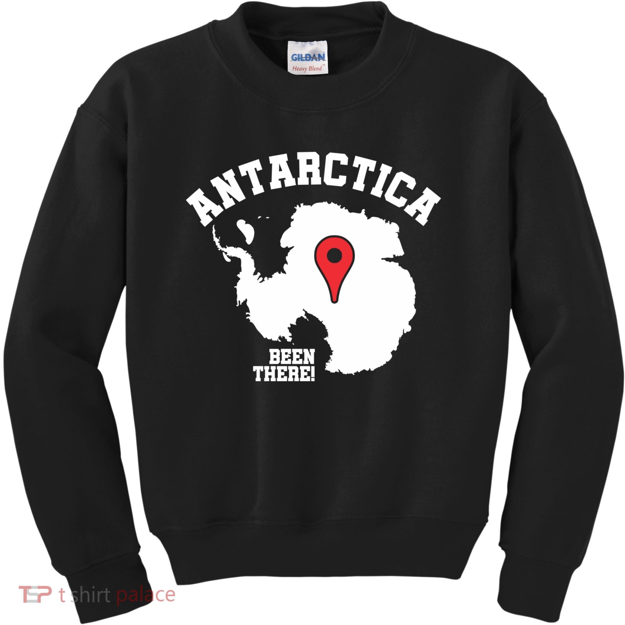 Ive Been There Flag Of Antarctica Kids Sweatshirt