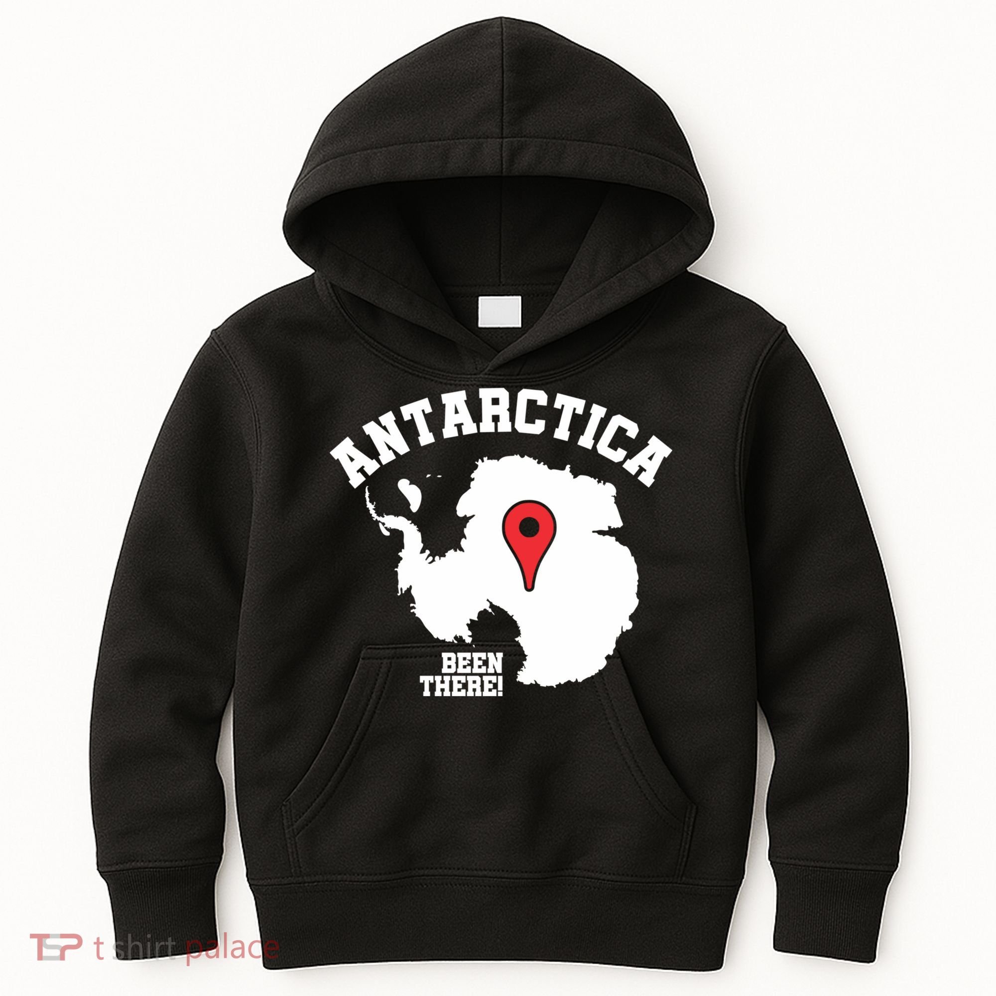 Ive Been There Flag Of Antarctica Kids Hoodie