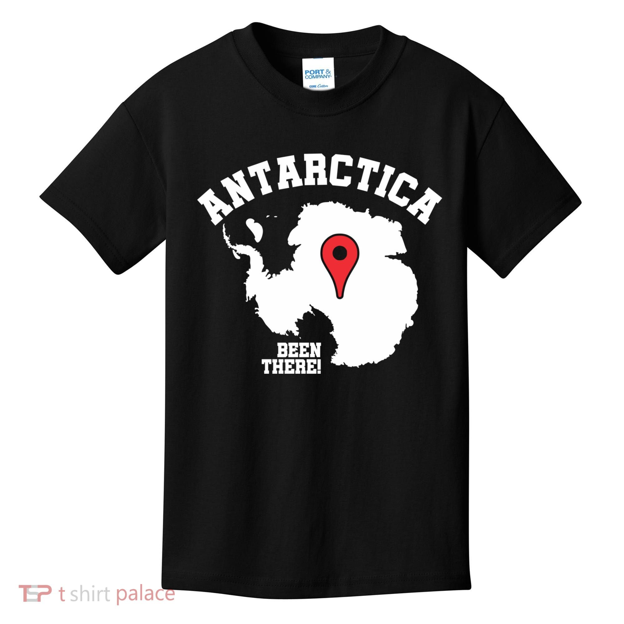 Ive Been There Flag Of Antarctica Kids T-Shirt