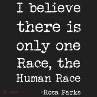I Believe There Is Only One Race, The Human Race Women's Sweatshirt thumb 2