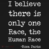 I Believe There Is Only One Race, The Human Race Coaster thumb 2