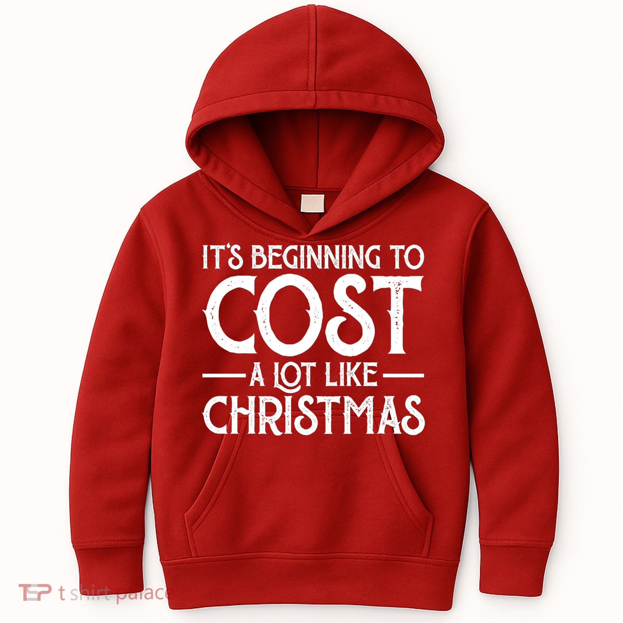 It's Beginning To Cost A Lot Like Christmas Funny Kids Hoodie